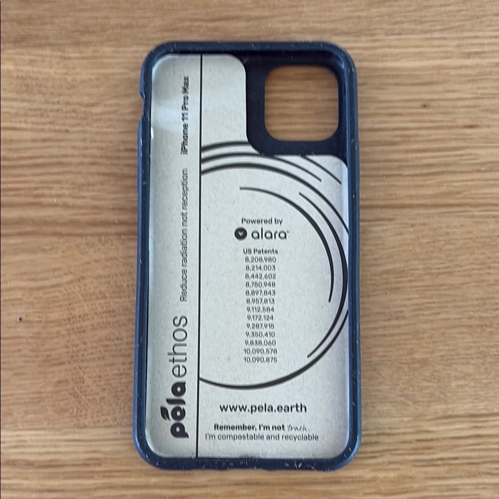 Pela IPhone 11 Pro Navy Blue Eco-Friendly Phone Case - Picture 2 of 7